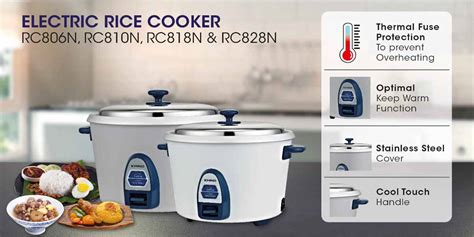 Khind L Rc N Electric Rice Cooker Light Winter Grey Berdaya