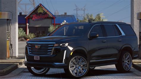 Uber Cadillac Escalade 2021 NVE GTA 5 YouTube