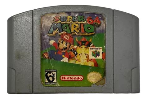 Cartucho Para Nintendo 64 Super Mario Original Escorrega o Preço