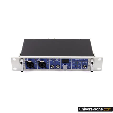 Rme Fireface Uc Carte Son Univers Sons