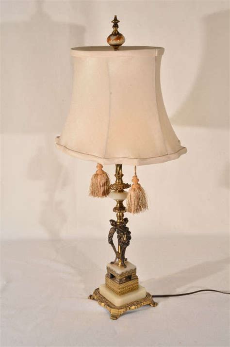 Three Nymphs In Bronze Table Lamp For Sale At 1stdibs