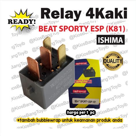 Jual Relay Comp Power Stater Kaki 4 BEAT SPORTY Pop Street Esp K81