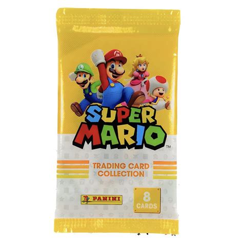 Panini Super Mario Trading Cards Saszetka Panini Prasa Sklep