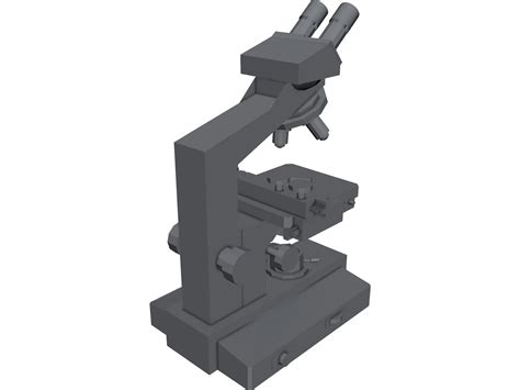 Microscope 3D Model - 3DCADBrowser