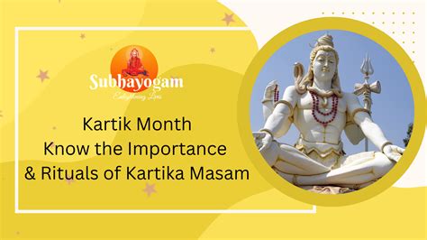 Kartika Month: Know the Importance & Rituals of Kartika Masam