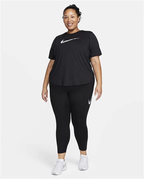 Haut de running à manches courtes Dri FIT Nike One Swoosh pour femme