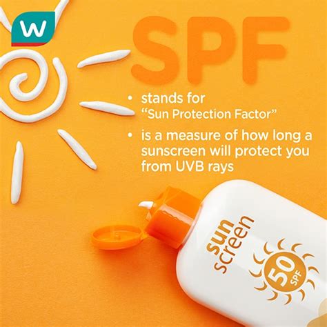 How To Choose The Right Sunscreen Watsons Malaysia