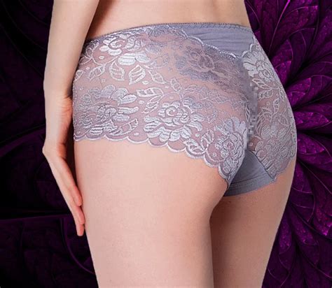 Sexy Women Lace Lingerie Transparent Pink Blue Silver Lace Panty Buy Lace Lingerie Transparent