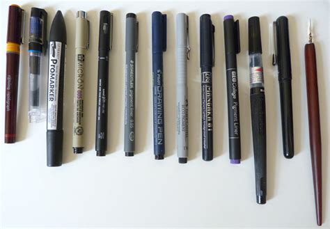 Drawing Pens And Papers Compared Jackson S Art Blog