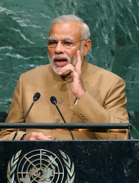 Narendra Modi El Primer Ministro De La India Que Empez A Militar A