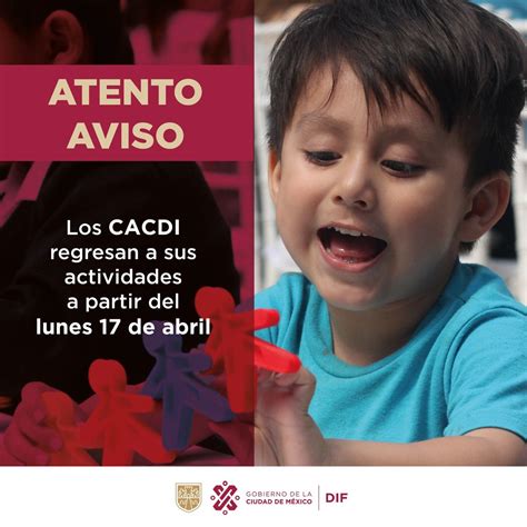 DIF Ciudad de México on Twitter Nuestras estancias infantiles CACDI