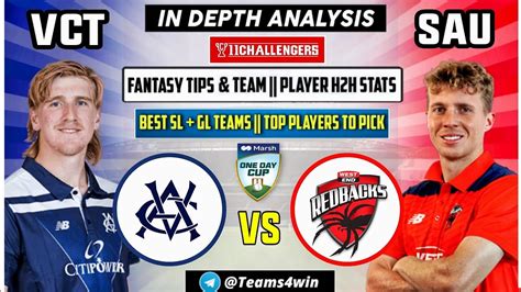 VCT Vs SAU Dream11 Team VCT Vs SAU Marsh Cup VCT Vs SAU Dream11