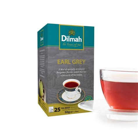 Earl Grey Black Tea 25 Tea Bags Ceylon Dilmah Dilmah Europe