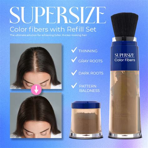 Supersize Color Fibers With Refill Set Lulunami