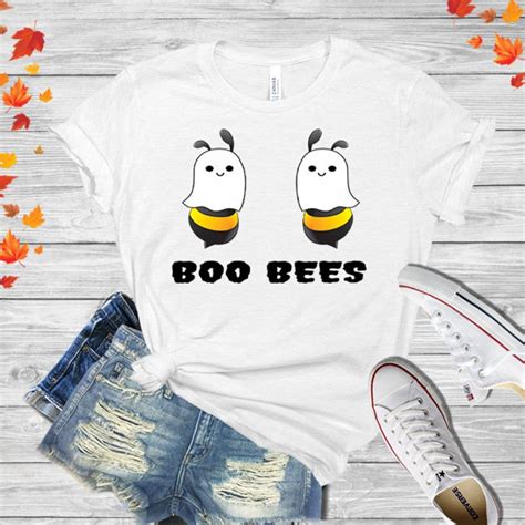 Boo Bees Halloween Shirt Boo Bees Shirt Bee Tshirt Bee Etsy