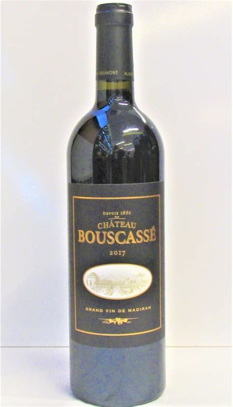 Madiran Château Bouscassé 2017 La Cave Saint Vincent