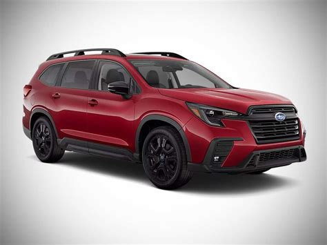 2024 Subaru Ascent Onyx Edition Limited Crimson Red Pearl Color AUTOBICS