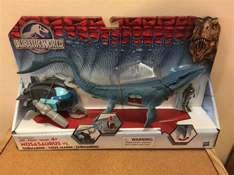 Jurassic World Mosasaurus Vs Submarine Capture Vehicle Set Jurassic Park Hasbro 1844368529