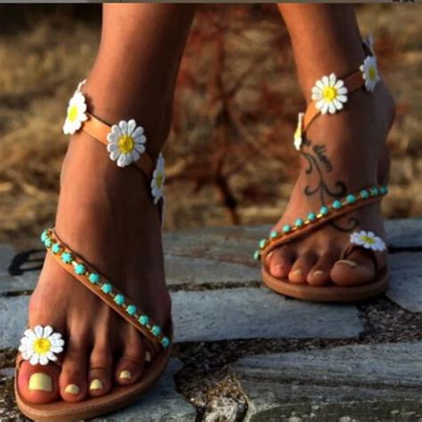 Summer Shoes Woman Gladiator Sandals Women Shoes Flat Fashion Weet