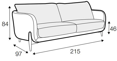 Sits Jenny 3 Seater Sofa Snuginteriors