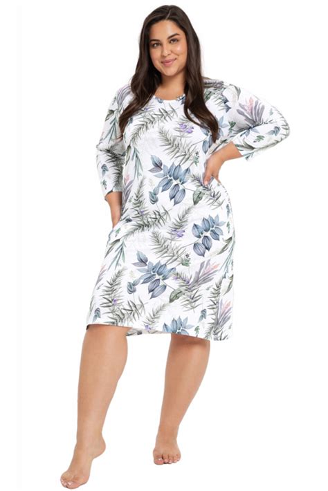 Taro Ariana Z Damska Koszula Nocna Plus Size Koszule I