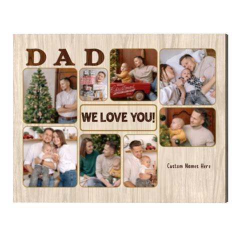 Father S Day Picture Gifts Personalized Gift For Dad Birthday Gifts