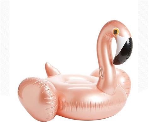 Inflatables Opblaasbare Flamingo Flamingo Zwemband Rose Goud 190 X