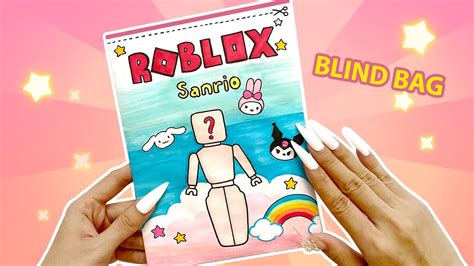 [🎀paper Diy🎀] Roblox 로블록스 Sanrio 산리오 Outfit Blind Bag 💓my Melody Asmr