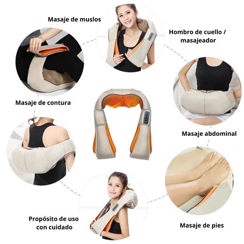 Ripley Masajeador El Ctrico Cervical Para Cuello Hombros Espalda