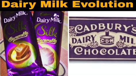 Dairy Milk Evolution To Cadbury Dairy Milk Evolution From