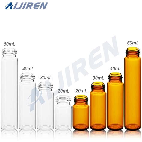 Amber Glass Sample Storage Vial For Agilent Aijiren Vials For HPLC GC