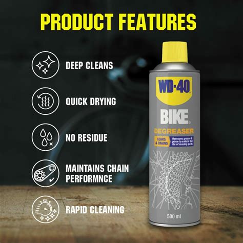 Wd Bike Degreaser Bicycle Chain Cleaner Wd