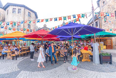 Beer Plaza Festival Food Court Sun World Ba Na Hills