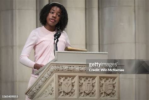 Yolanda Renee King, the granddaughter of Martin Luther King Jr ...