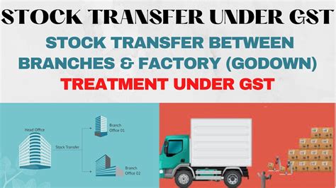 Stock Transfer Under Gst I Stock Transfer Between Branches Factory I