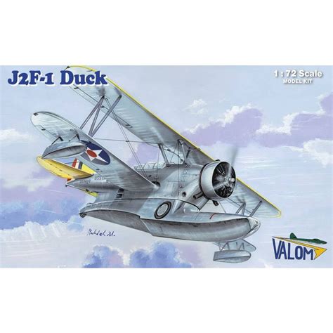 Valom Model Kit Grumman J2F 1 Duck With 1001hobbies 72112