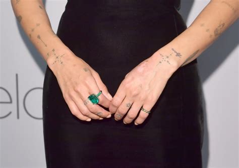 The Meanings Behind Zo Kravitz S Tattoos Popsugar Beauty