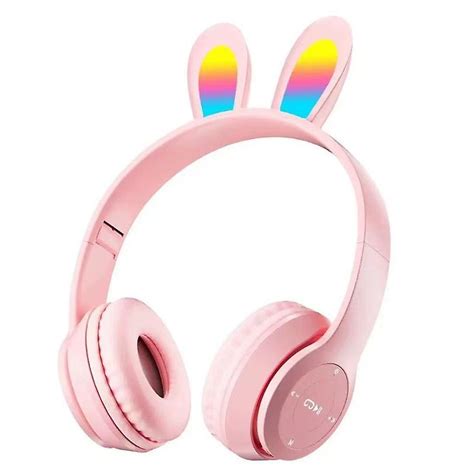 Casque Bluetooth P47R Pour Enfants Rose Au Meilleur Prix En Tunisie