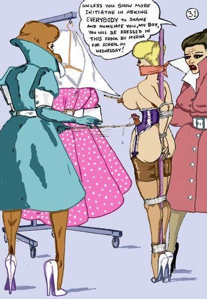 Image Reblogged From Femdom Artworks Deactivated Sissy Patricia