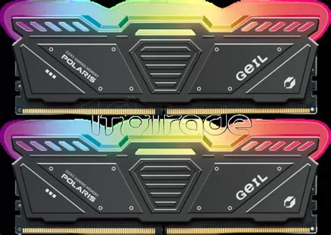 Kit Barrettes mémoire 32Go 2x16Go DIMM DDR5 GeIL Polaris RGB 6000Mhz