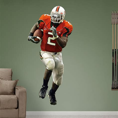 Shop Miami Hurricanes Wall Decals & Graphics | Fathead College Sports