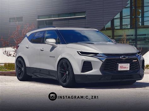 Chevrolet Blazer SS Rendering Flexes Camaro V8 Muscle - autoevolution