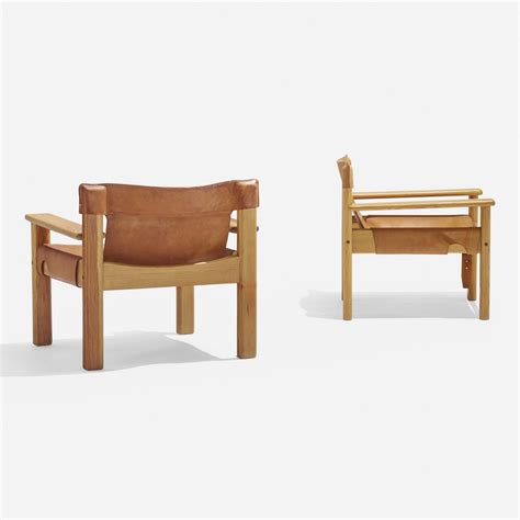 Karin Mobring Natura Lounge Chairs Pair 1977 MutualArt