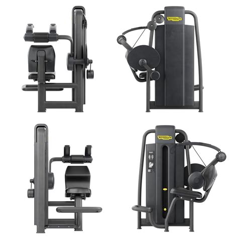 Technogym Selection Abdominal Crunch D Model For Vray