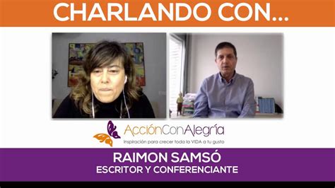 Entrevista A Raimon Sams Por Ana Bizarro Youtube