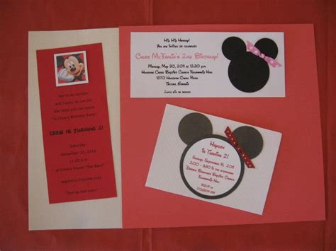 Disney Birthday Invitations Disney Birthday Birthday Invitations