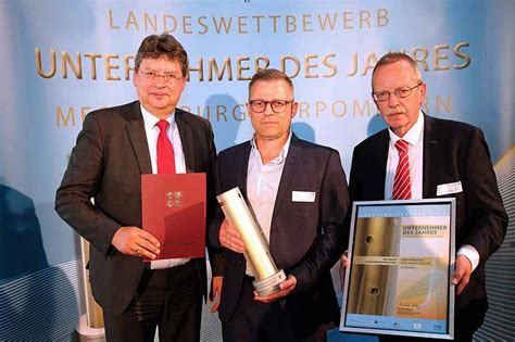 Preistr Ger Und Finalisten Unternehmerpreis Mv