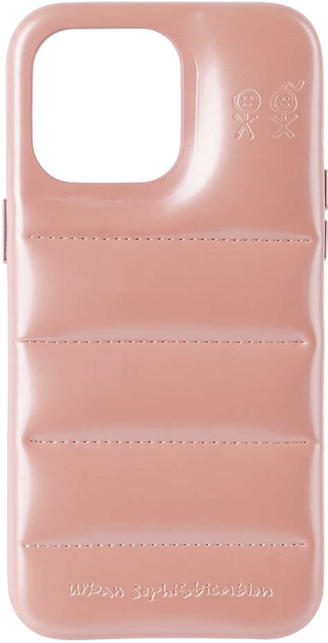 Urban Sophistication Pink The Puffer IPhone 15 Pro Max Case