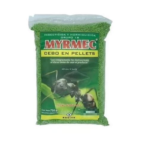 Insecticida Y Hormiguicida Myrmec Parafinado Pellets Gr