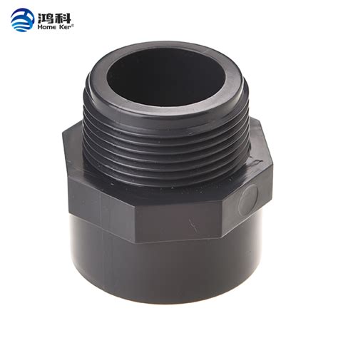 DARK GRAY UPVC MALE ADAPTER PIPE FITTING PN16 Online Furniture Store